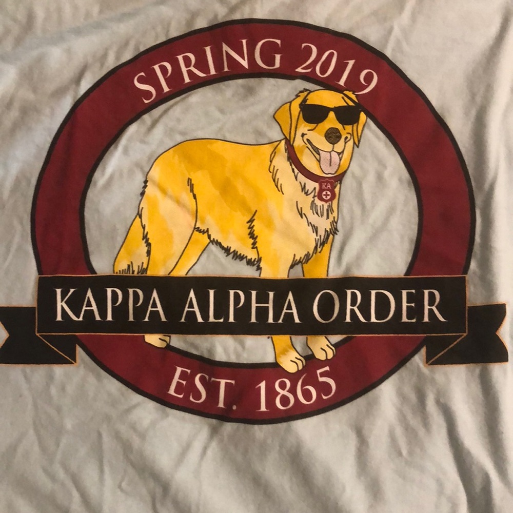 Kappa Alpha Comfort Colors Long sleeve tee